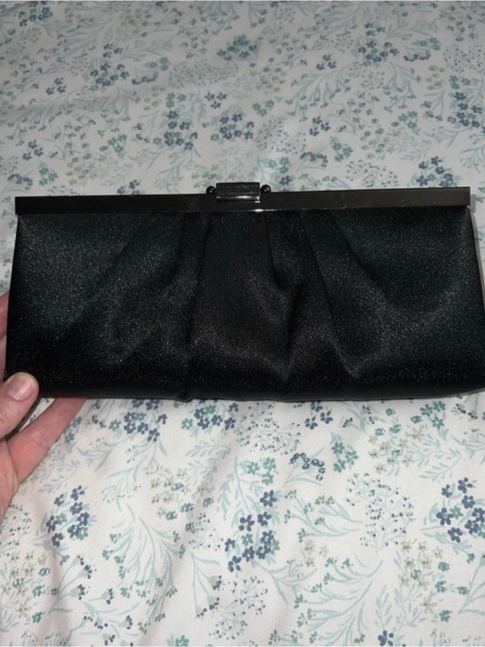 Gunne Sax Pleated Evening Clutch